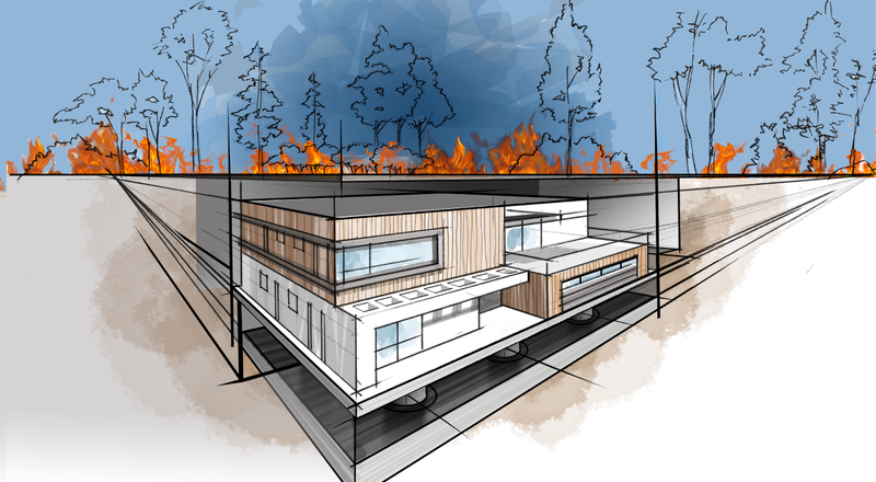 HiberTec Home fully lowered underground with protective cover deploying